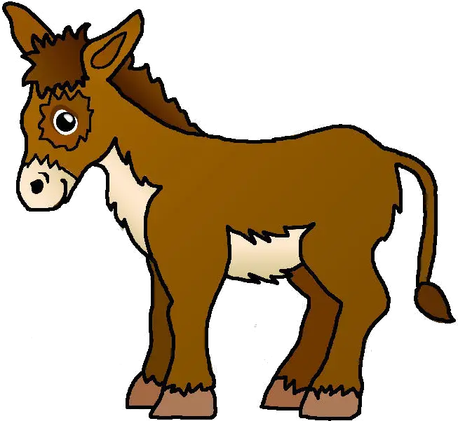 Jpg Christmas Donkey Clipart Clipart Donkey Png Download Mule Clipart Donkey Png