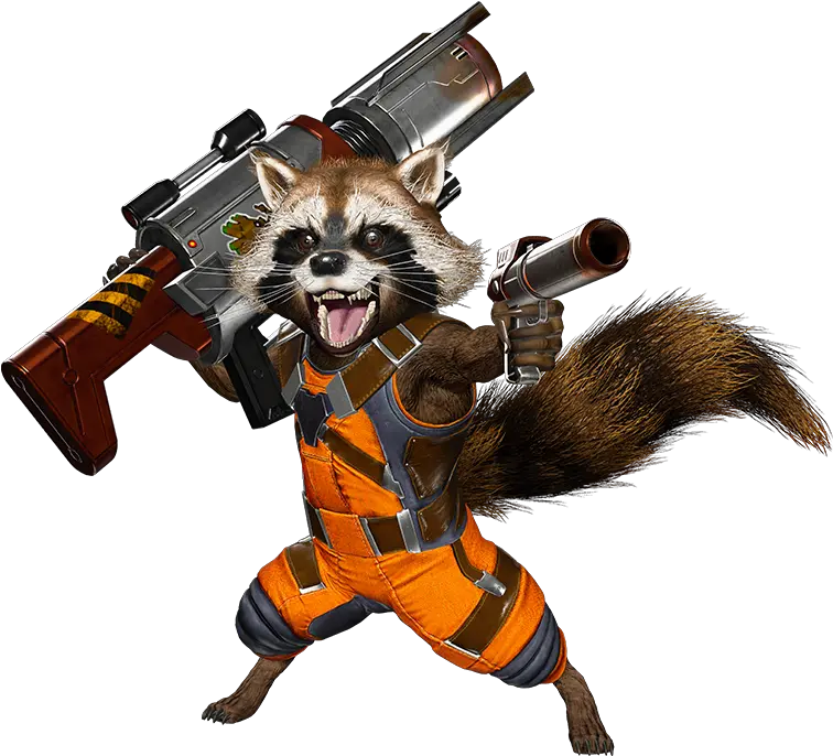 Rocket Raccoon Png Transparent Marvel Vs Capcom Rocket Raccoon Raccoon Transparent Background