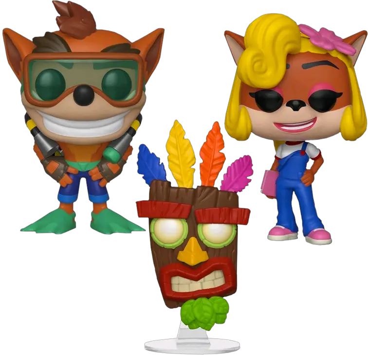 Funko Pop Crash Bandicoot Transparent Crash Bandicoot Funko Pop Png Crash Bandicoot Png