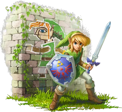 What Is The Master Sword Doing Here The Legend Of Zelda Legend Of Zelda A Link Between Worlds Link Png Master Sword Png