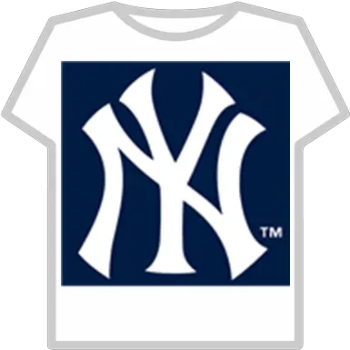 Yankees Logopng Roblox Trash T Shirt Roblox Yankees Png