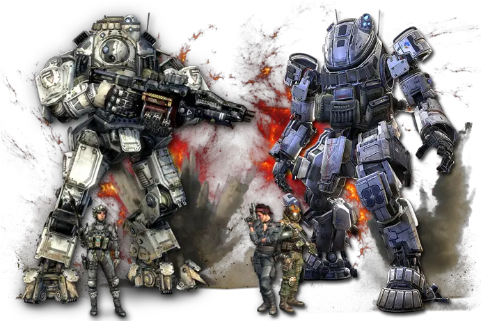 Titanfall Hacks Cheats Aimbot For Pc Military Robot Png Titanfall Png