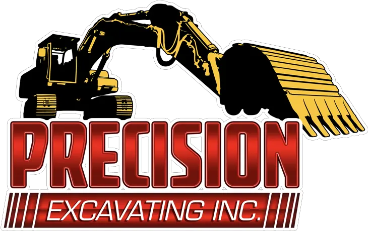 Precision Excavating Inc Language Png Excavator Logo