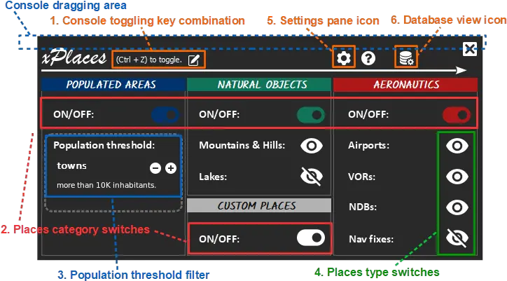 Xplaces User Guide Vertical Png Database View Icon