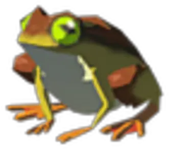 Tireless Frog Hot Footed Frog From Zelda Png Frog Icon Png