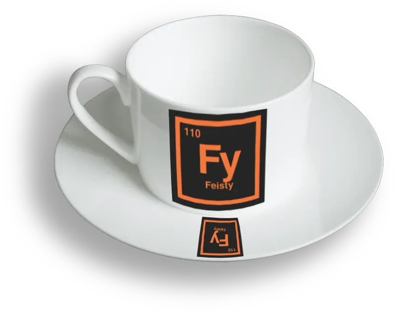 Feisty Coffee Cup And Saucer Coffee Cup Png Coffee Cups Png