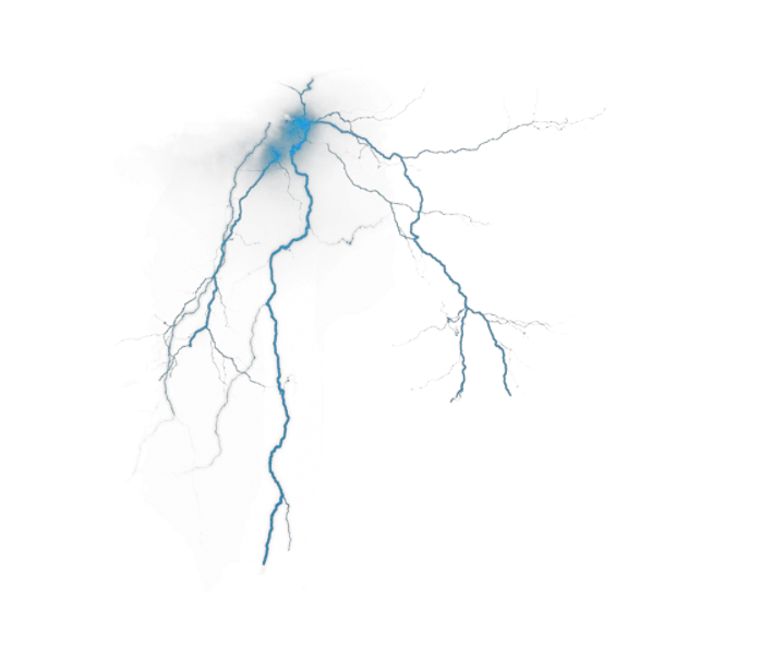 Blue Lightning Strike Png