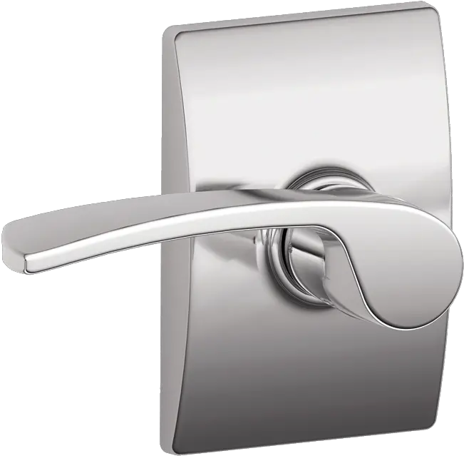 Bright Chrome Finish Solid Png Chrome Lock Icon