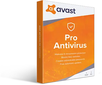 Avast Antivirus Pro Electronic License 1y1pc Horizontal Png Avast Antivirus Icon