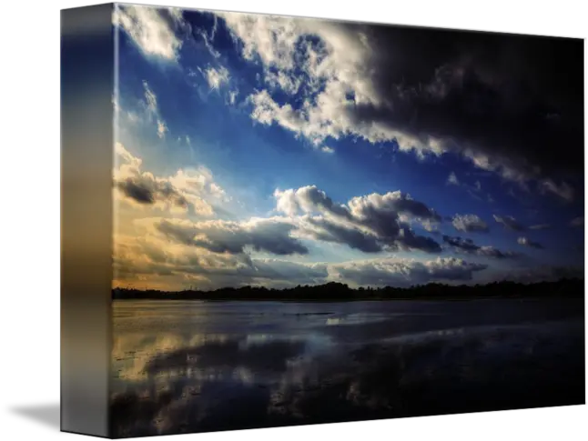 Dark Clouds In A Perfect Sky By Jordanka Balkanska Reflection Png Dark Clouds Png