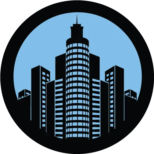 Landing Page San Andreas Department Of Justice Skyscraper Silhouette Vector Free Png San Andreas Icon