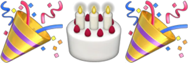 Download Emoji Birthday Anniversery Celebration Emoji Png Party Birthday Emoji Png