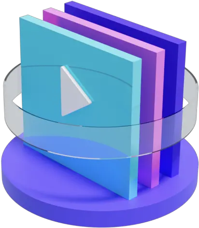 Play Video Media Free Icon Iconiconscom 3d Icon Png Play Video Icon Png Transparent