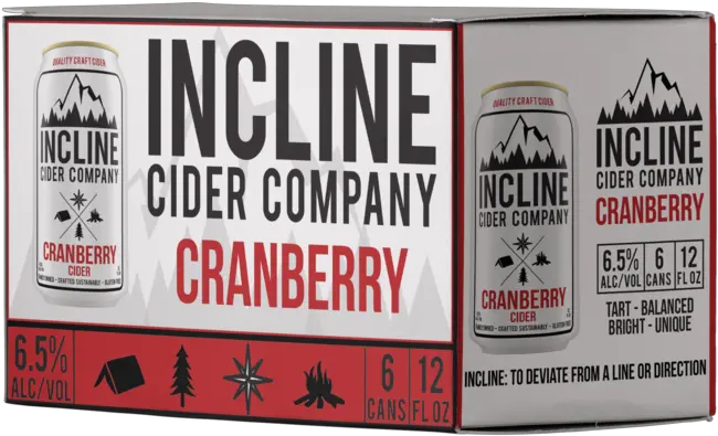 Our Ciders U2014 Incline Cider Png Cranberry