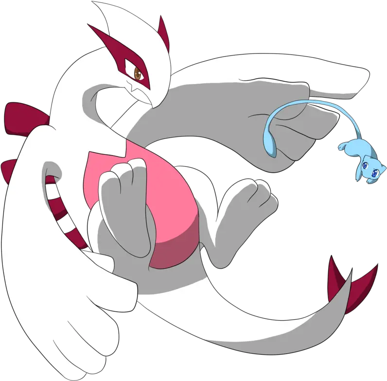 Pokemon Lugia Mew Shiny Freetoedit Mew Shiny Png Lugia Png