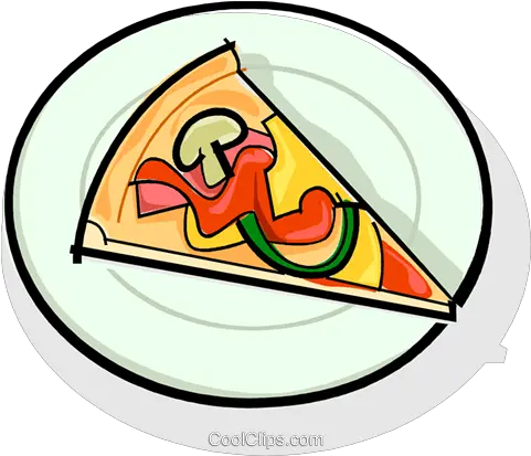 Plate Royalty Free Vector Clip Art Pizza In Plate Clipart Png Pizza Clipart Transparent Background
