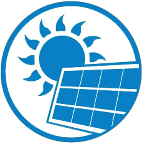 Solar Power Plants Ges Installation And Periodic Solar Power Plant Logo Png Solar Icon Png