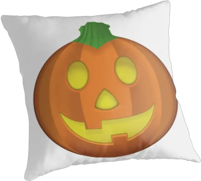 Pumpkin Emoji Throw Pillows Pumpkin Png Pumpkin Emoji Transparent