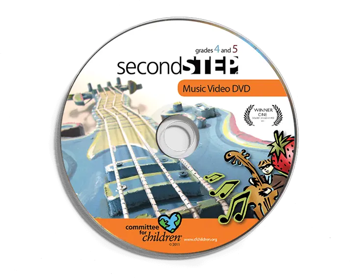 Second Step Music Video Dvd For Grades 4 And 5 Second Step Png Dvd Png