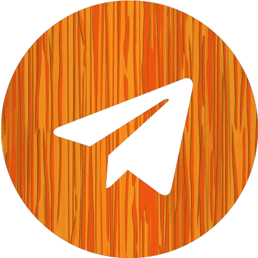 Sketchy Orange Telegram 3 Icon Free Sketchy Orange Social Png Telegram Icon