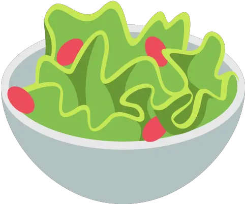 Green Salad Emoji Vector Icon Ai Eps Svg Png Free