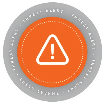 Cybereason Nocturnus Team Threat Research And Intelligence Dot Png Orange And Black Warning Icon