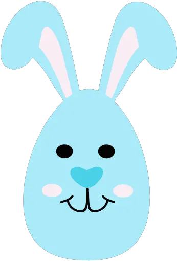 Egg Shape Bunny Head Easter Free Svg File Svgheartcom Happy Png Easter Buddy Icon