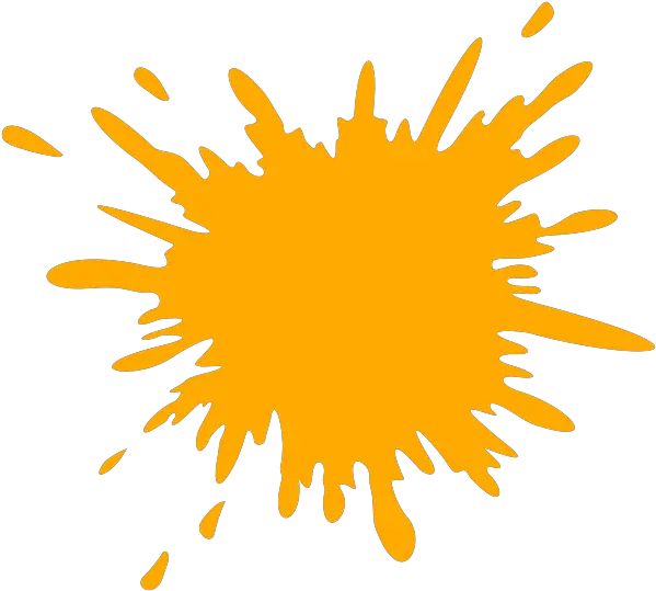 Orange Splash Clip Art Vector Clip Art Online Water Splash Png Cartoon Yellow Splash Png