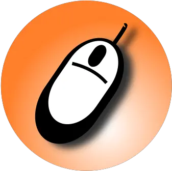 Free Computer Clipart Icon Png And Svg Computer Mouse Computer Terminal Icon Orange