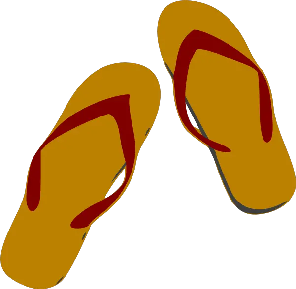 Download Orange Clipart Flip Flop Clip Art Sandals Full Flip Flops Clip Art Png Sandals Png