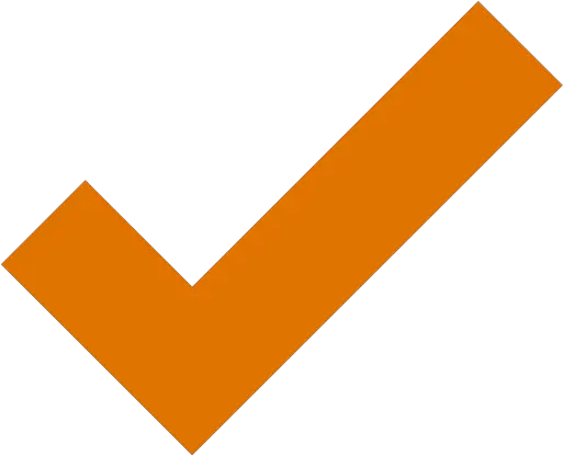 Orange Check Mark Icon Red Tick Png Phone With Check Mark Icon