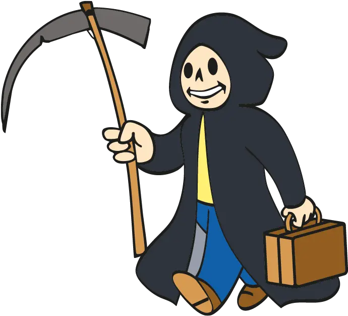 Grim Reaperu0027s Sprint Fallout Wiki Fandom Fallout Luck Perk Png Grim Reaper Icon