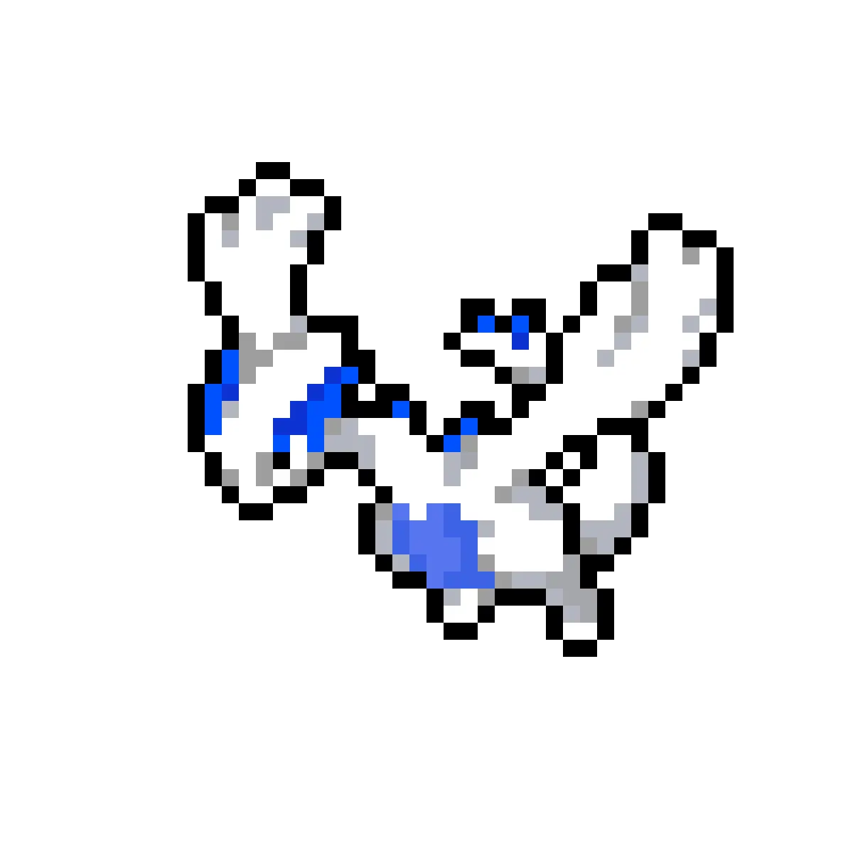 Pixel Art Pokemon Lugia Png Image With Blok M Plaza Lugia Png