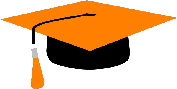 Orange Mortarboard Clip Art Vector Clip Art Orange Graduation Cap Clipart Png Graduation Clipart Png