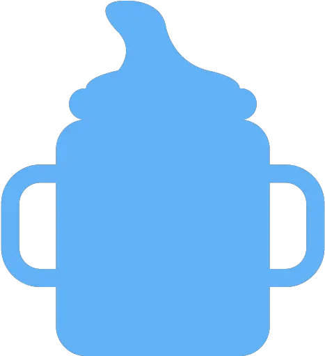 Tropical Blue Baby Bottle 2 Icon Free Tropical Blue Baby Icons Parenting Png Baby Shower Icon png
