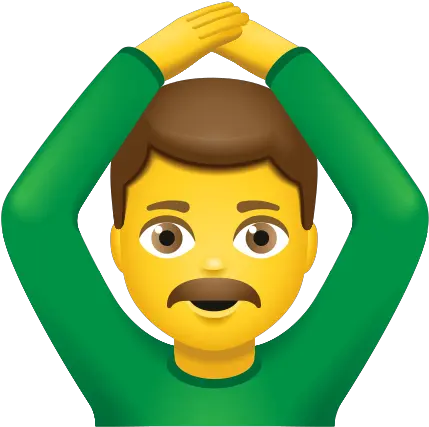 Man Gesturing Ok Icon Happy Png Ok Emoji Png