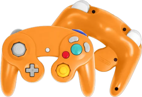 Vibrant Orange Gamecube Controller Custom Custom Orange Gamecube Controller Png Gamecube Controller Png