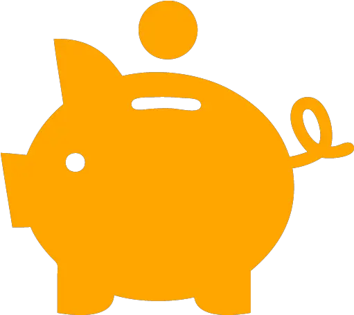 Orange Piggy Bank 2 Icon Free Orange Piggy Bank Icons Piggy Bank Clipart Green Png Piggy Bank Png