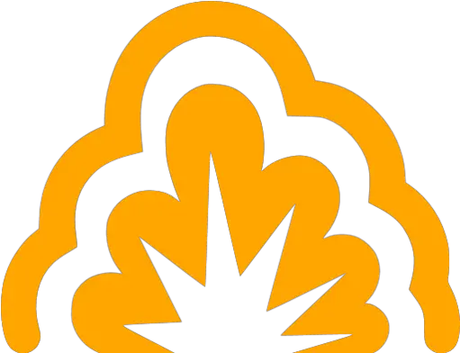 Orange Smoke Explosion Icon Free Orange Explosion Icons Explosion Icon Gray Png Explosion Gif Png