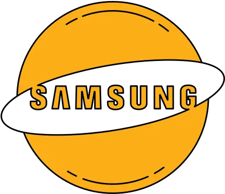 Logo Orange Samsung Free Icon Iconiconscom Samsung Logo Orange Png Galaxy Icon Pack