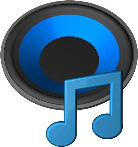 Blue Grey Horn Theme Music Icon Png Download Free Vectorpsd Output Device My Music Icon