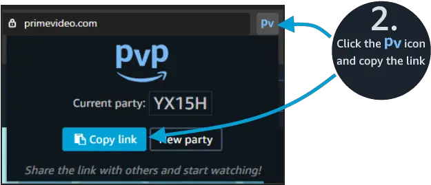 Prime Video Party Horizontal Png Prime Video Icon