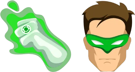 Green Lantern Cursor U2013 Custom Browser Extension Illustration Png Green Lantern Transparent