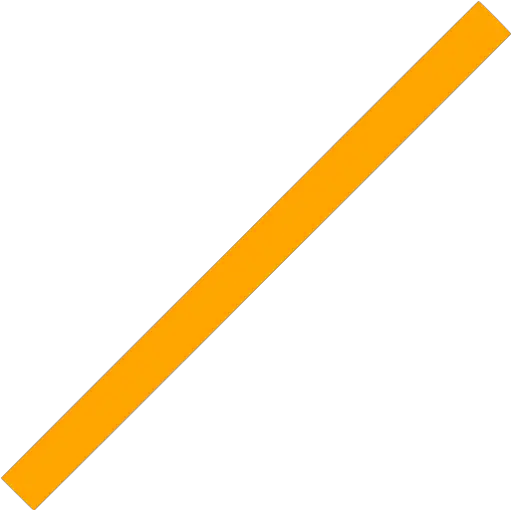 Orange Line 2 Icon Yellow Color Pencil Png Orange Line Png