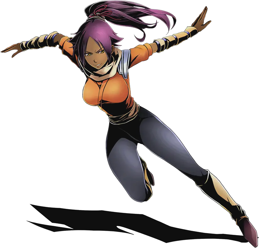 Shihouin Yoruichi Bleach And 1 More Drawn By Ucmm Danbooru Yoruichi Transparent Png Bleach Transparent