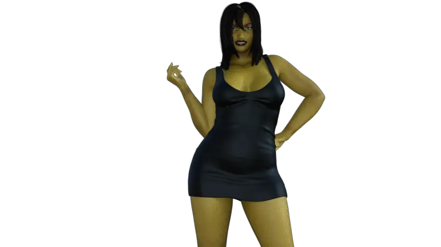 Download Sexy Grunty Banjo Kazooie Sexy Grunty Png Image Clubwear Banjo Kazooie Transparent