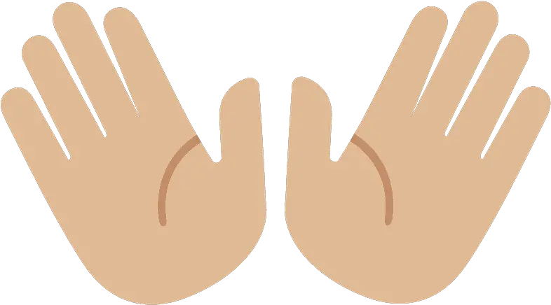 Open Hands Emoji Clipart Open Hands Emoji Png Open Hands Png