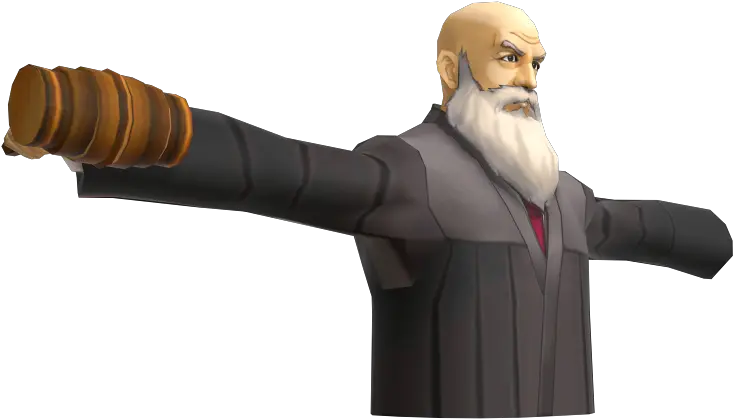 Ace Attorney Ace Attorney Judge Png Phoenix Wright Transparent