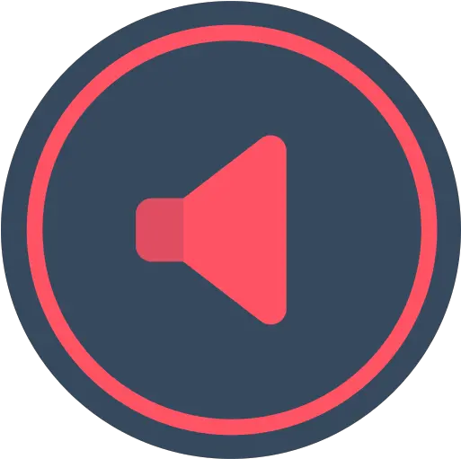 Audio Media Player Music Video Volume Icon Dot Png Media Player With Cone Icon