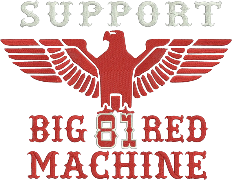Big Red Machine Support Big Red Machine Png Nazi Eagle Png